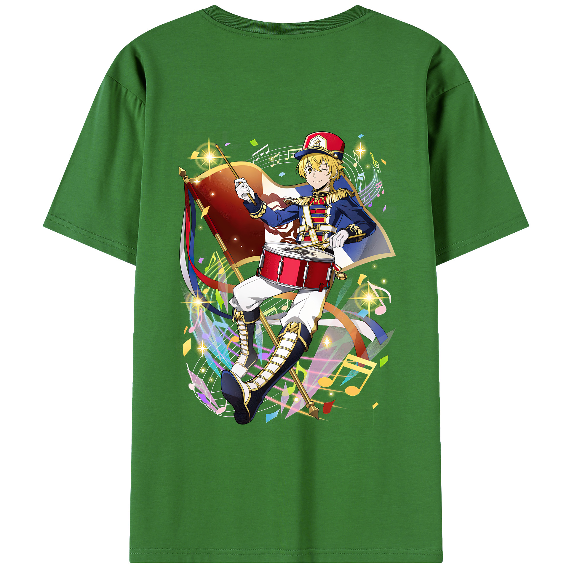 （画像用） 文豪ストレイドッグス Bungo Stray Dogs レディース半袖Tシャツ(バックプリント)